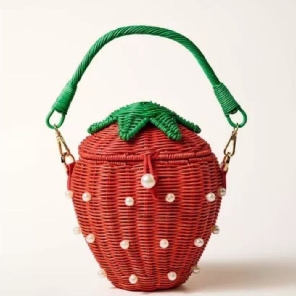 Pearl Embellished Strawberry Basket Bucket Bag - Kate Spade New York x Target